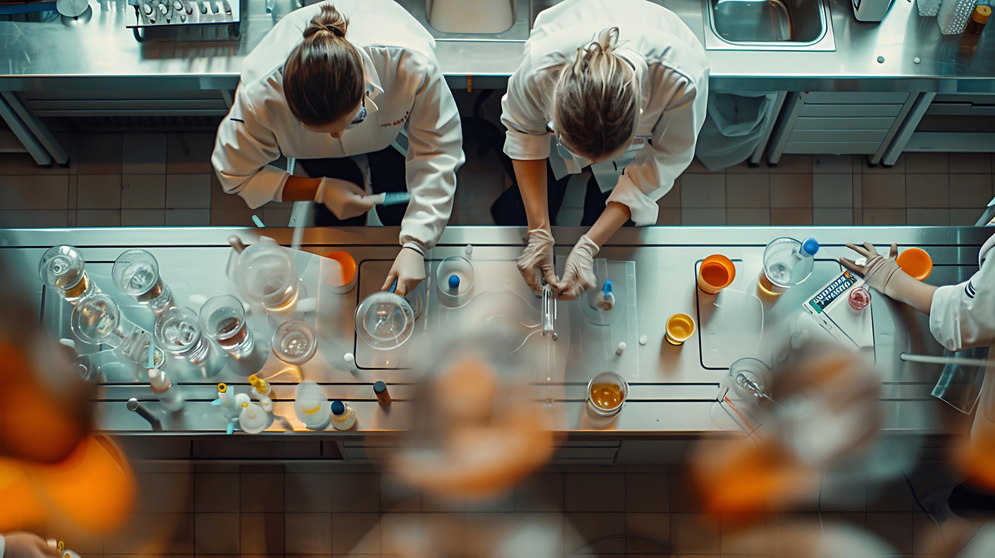 university collaboration kitchen lab